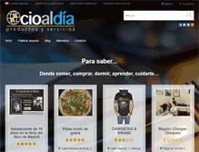 Tablet Screenshot of ocioaldia.com